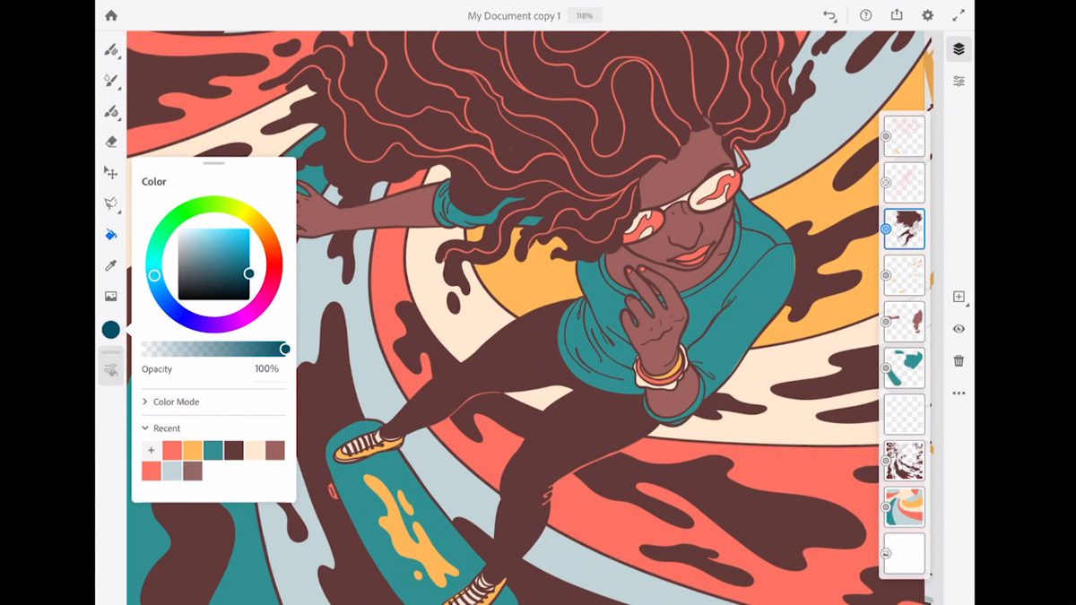 Adobe представляет Fresco — новое приложение для рисования на iPad для профессионалов и любителей