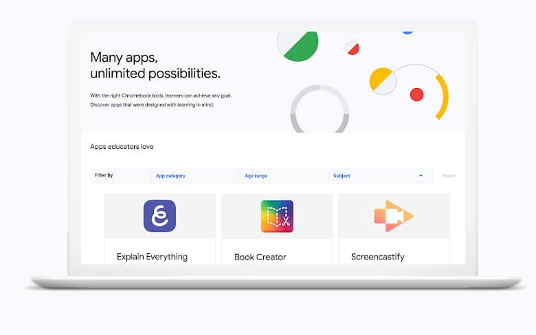 Google for Education анонсирует приложение Chromebook Hub