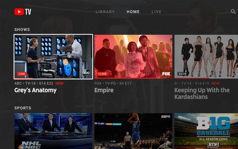 YouTube Телевидение расширяется, чтобы охватить каждый телевизионный рынок в США