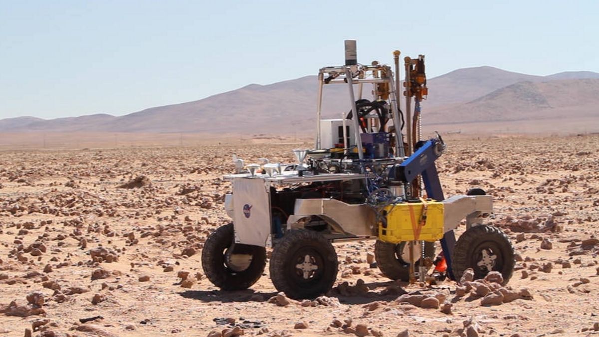 НАСА тестирует свой автономный бур, чтобы копать глубоко под поверхностью Марса