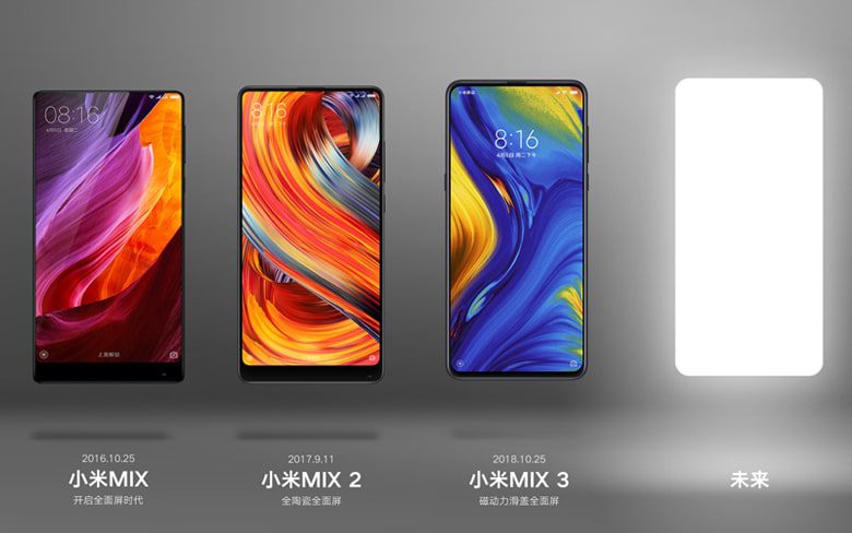 Тизеры Xiaomi Mi Mix 4, намекнут на запуск в ближайшее время