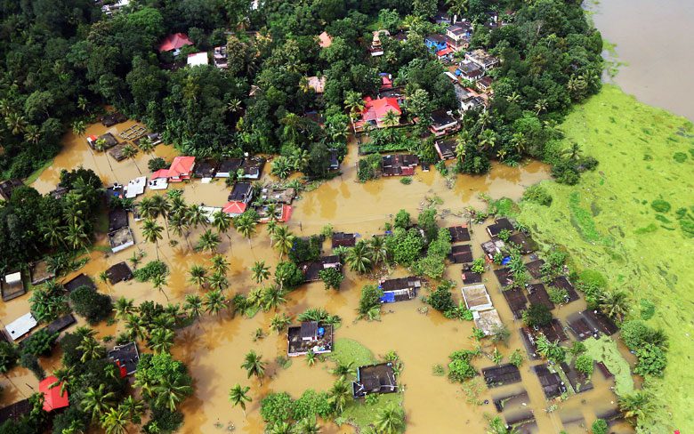 5 спутников ISRO играют спасательную роль в спасении жизней во время наводнений в Керале