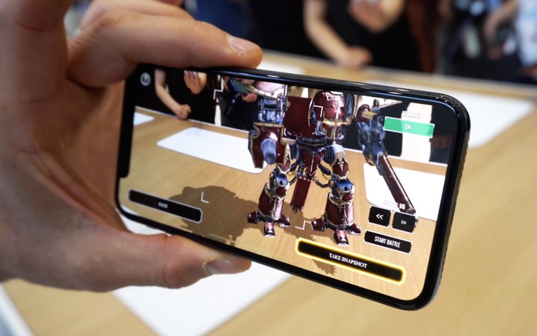 Apple Представляет инструменты для дополненной реальности между телефонами, чтобы перестроить Google в гонке