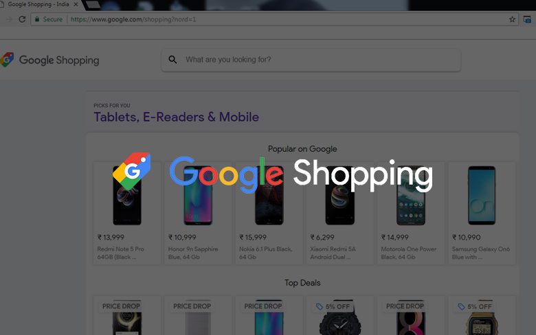 Google Shopping в Индии официально запускается для мобильных устройств, компьютеров и PWA