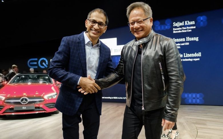 Mercedes Benz объединяется с Nvidia для создания автомобилей следующего поколения с программно-определяемым искусственным интеллектом