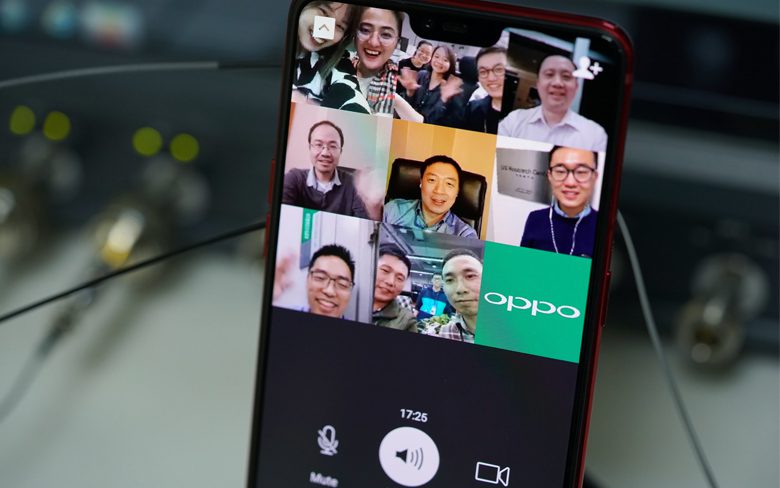 Oppo присоединяется к гонке за подключением 5G: совершает первый многосторонний видеозвонок 5G с телефона