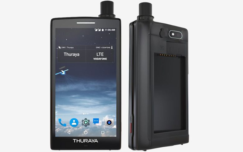 Thuraya анонсирует первый в мире спутниковый Android-смартфон X-5 Touch