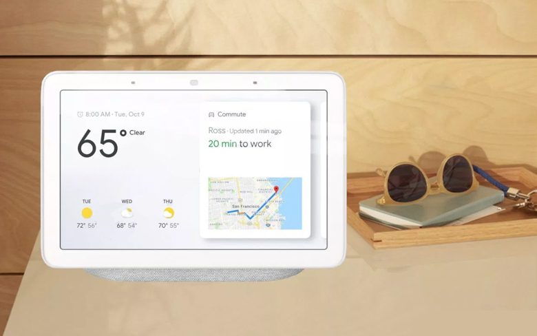 Главная страница Google HubУмная колонка с экраном планшета скоро появится на рынке