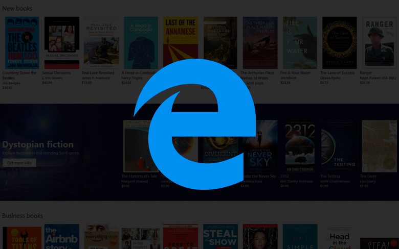 Обновление Microsoft Edge позволяет читать электронные книги в браузере, привлекая больше пользователей