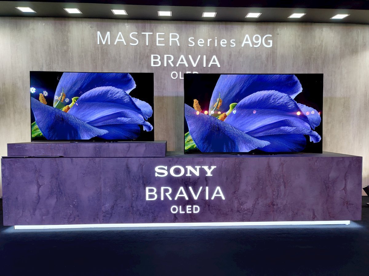 Sony A9G Bravia OLED 4K HDR телевизоры запущены в Индии. 2,69,990