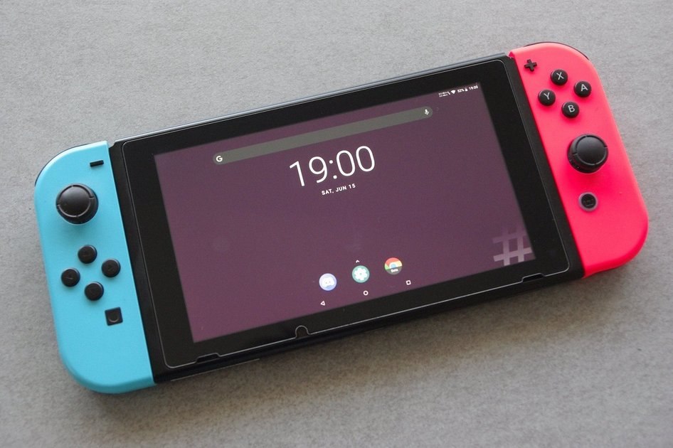 Android неофициально доступен на Nintendo Switch
