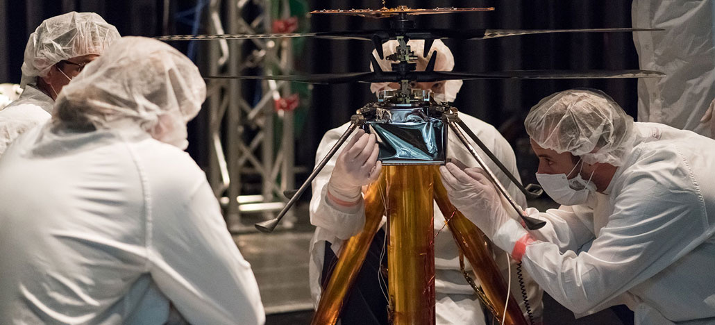 Марс Вертолет, беспилотник НАСА, который будет отправлен на Марс, проходит летные испытания