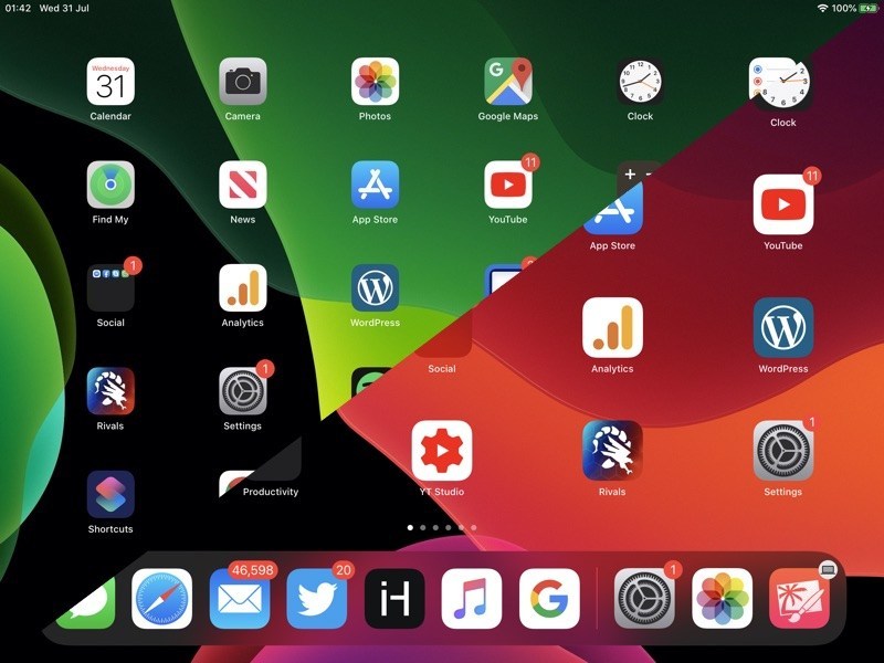 Как изменить размер значка главного экрана в iPadOS