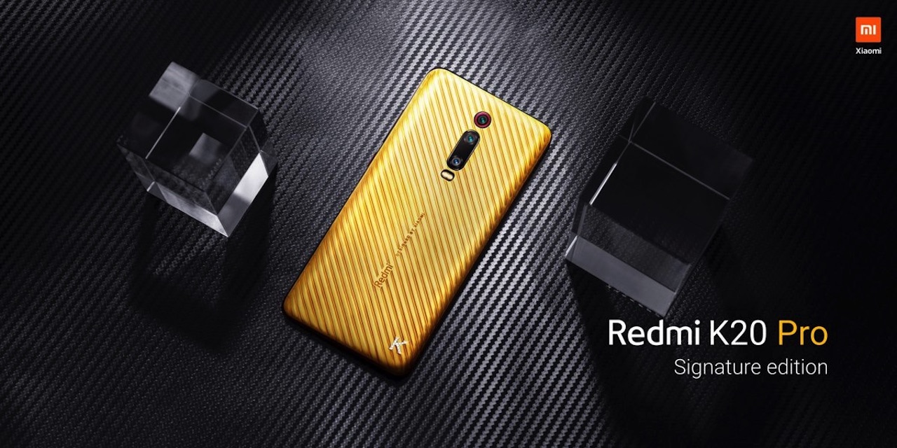 Выпускается специальное золото Redmi K20 Pro, всего будет выпущено 20 единиц
