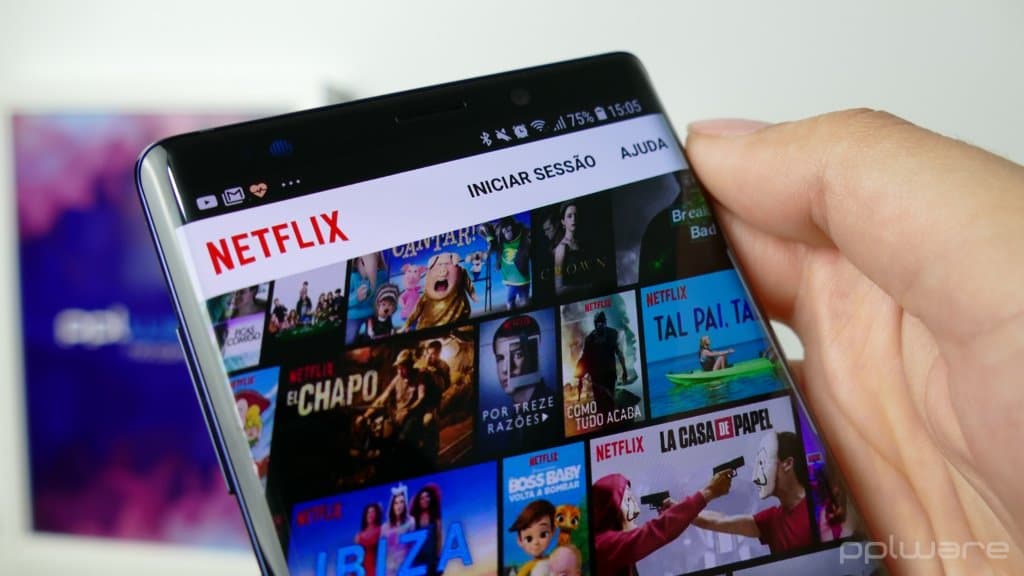 smartphone Android Netflix dados atividade