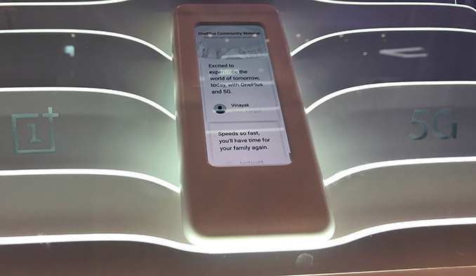 Прототип OnePlus 5G: большой жилой