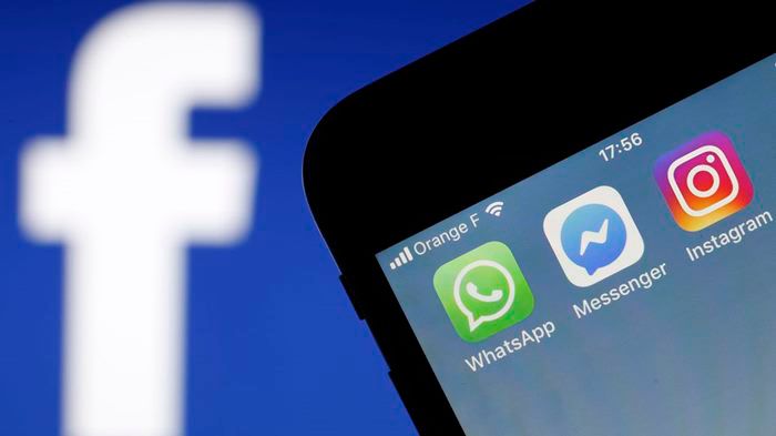 Facebook меняет название WhatsApp e Instagram"ширина =" 700 "высота =" 393