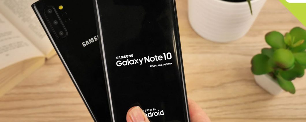 Galaxy Note10 и Note10 +: вот они на видео