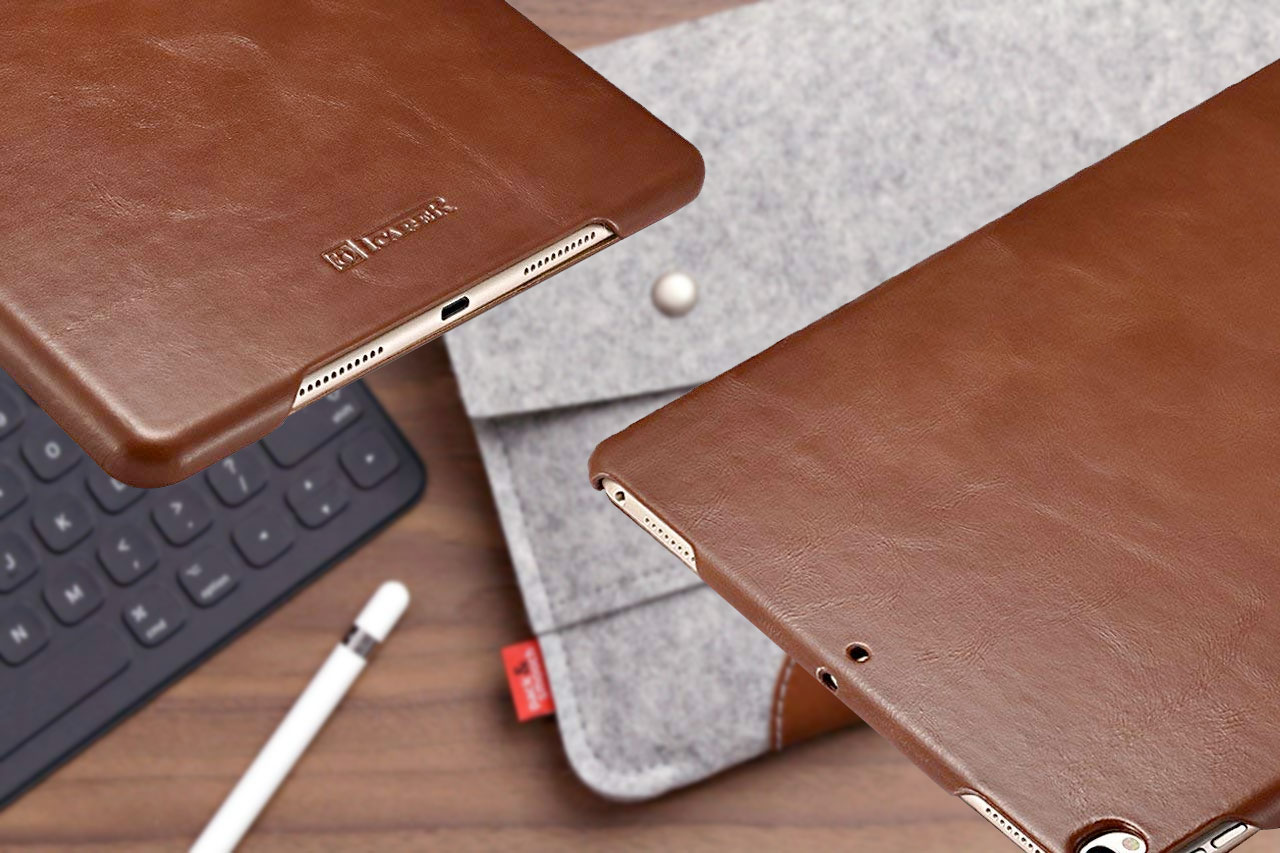 Лучшие 10,5-дюймовые чехлы для iPad Pro из натуральной кожи [2019 Edition]: Материал премиум-класса, украшенный роскошным дизайном