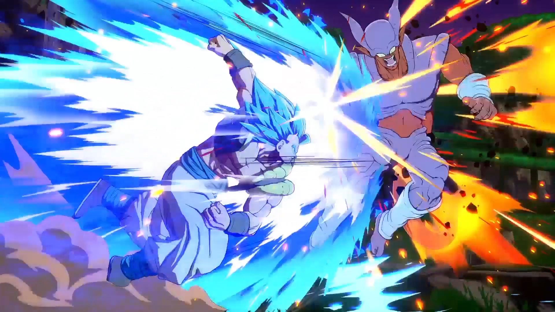 Dragon Ball FighterZ - новые скриншоты Янембы и Гогеты (SSGSS)