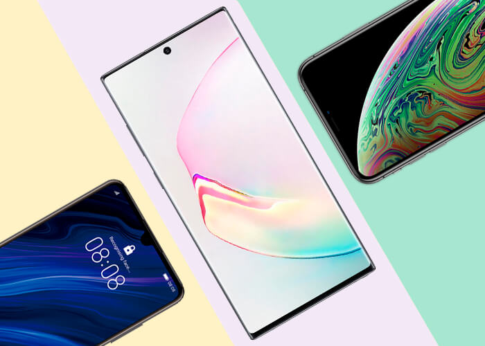 Samsung Galaxy Note 10 vs iPhone XS y Huawei P30: comparativa