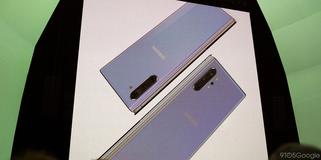 Samsung Galaxy Note  Объявлено 10 серий с двумя размерами, без разъема для наушников, $ 949