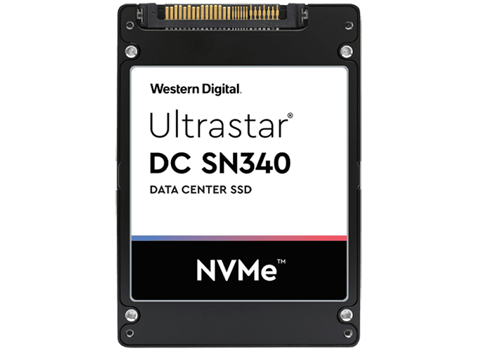 Western Digital раскрывает твердотельные накопители Ultrastar DC SN340 для интенсивной рабочей нагрузки