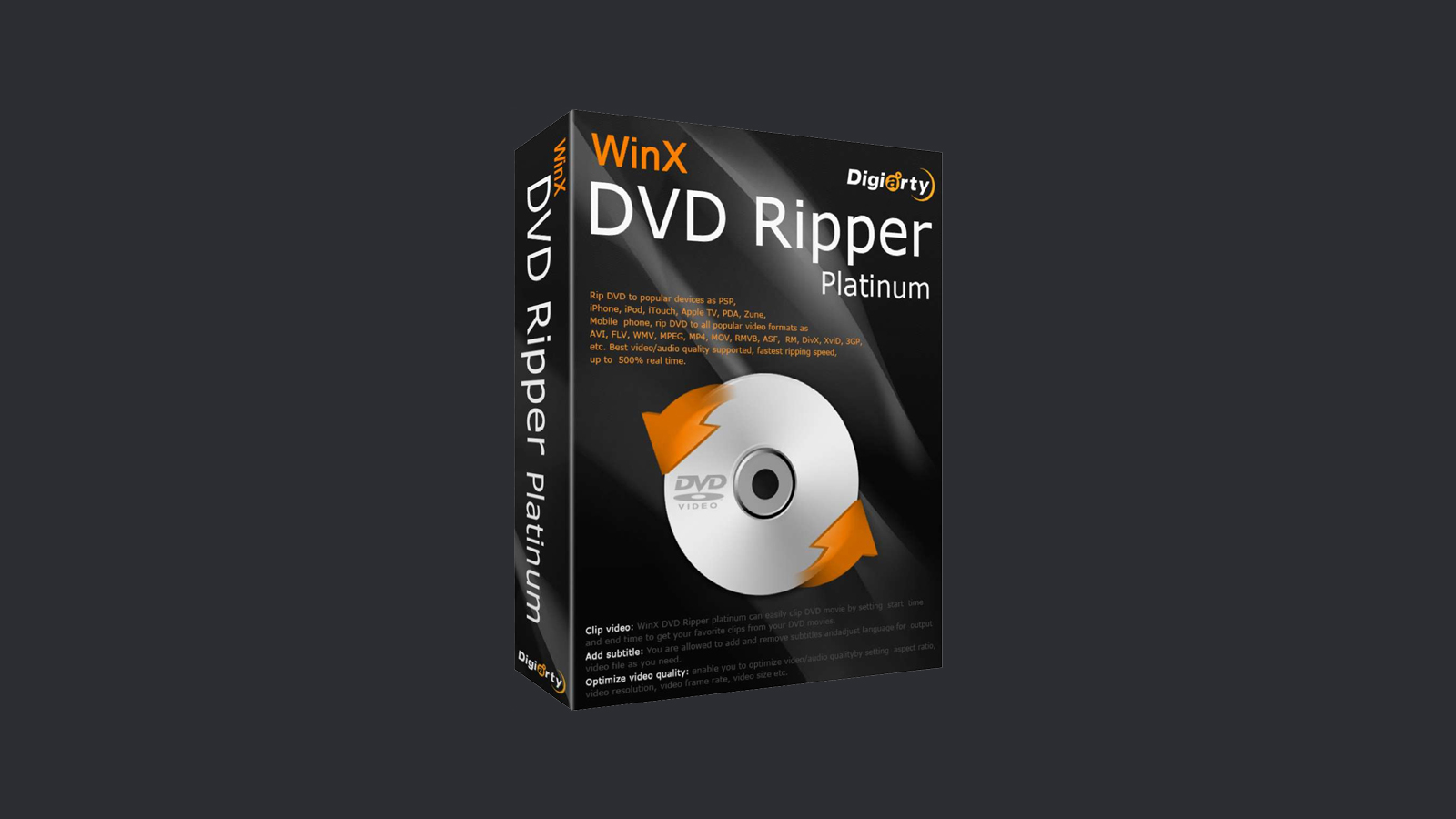 Обзор: WinX DVD Ripper Platinum