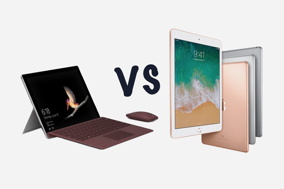 Microsoft Surface Go против Apple iPad 9.7: какая разница?