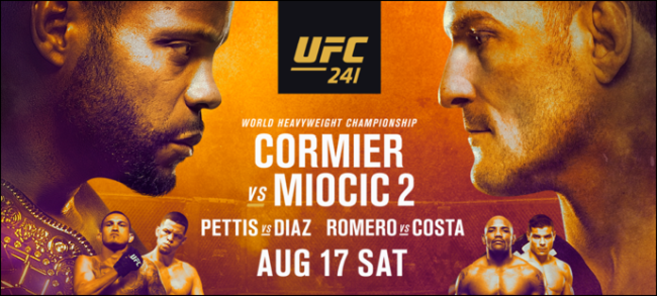 Как транслировать UFC 241 Cormier против Miocic Live Online