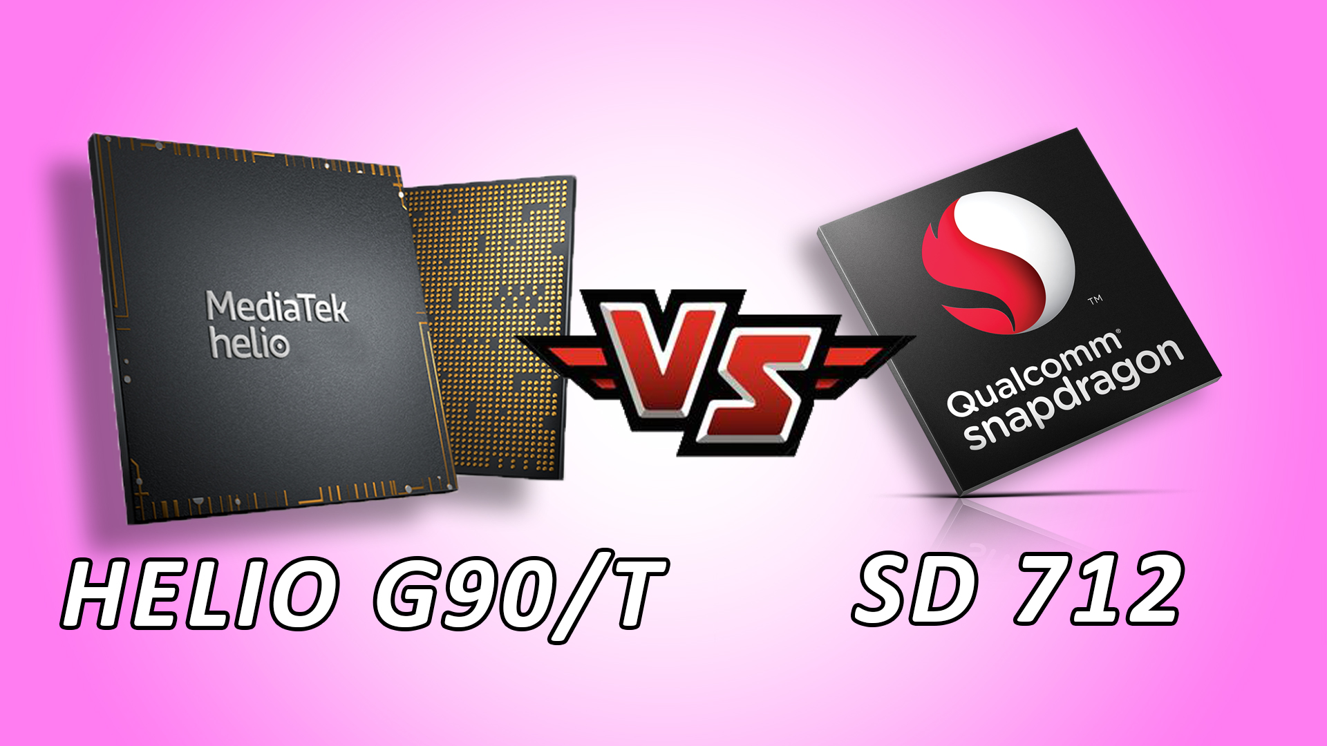 Сравнение Qualcomm Snapdragon 712 и Helio G90 / G90T