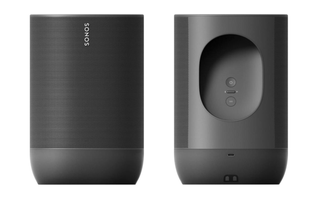 Sonos Move переносит Bluetooth-динамик с зарядной станцией