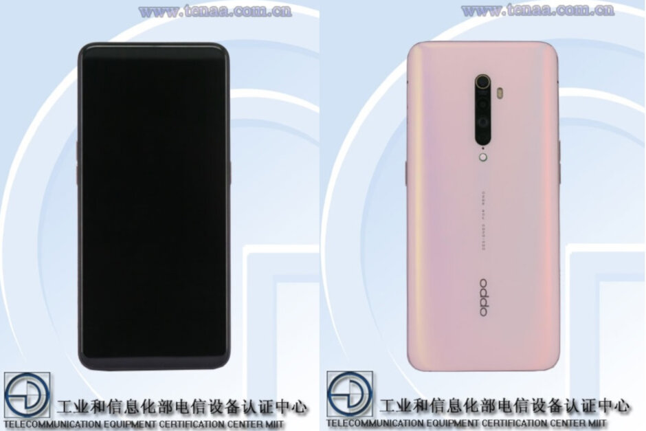 Specs and images of the Oppo Reno 2 are found in China