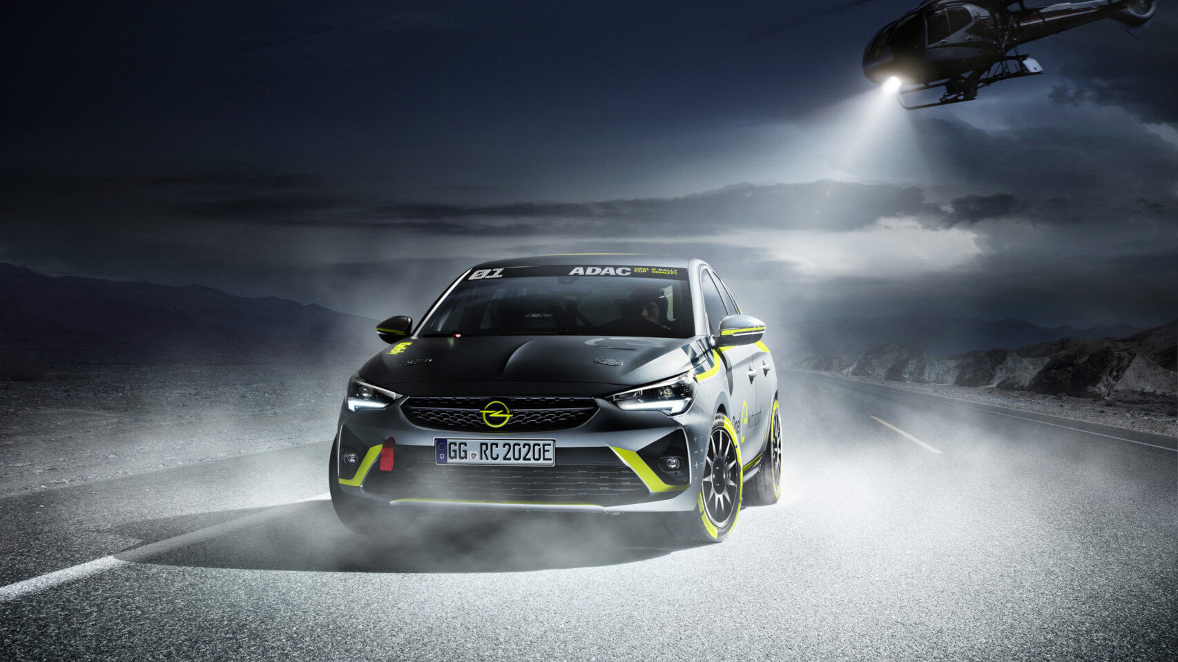 Opel представляет первый полностью электрический раллийный автомобиль