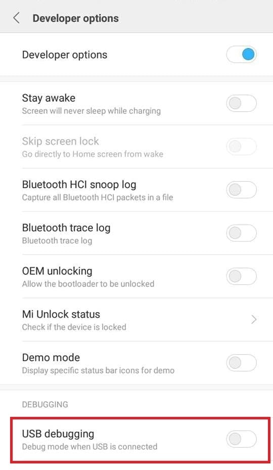 Как включить отладку по USB на устройствах Xiaomi Mi MIUI 9 3