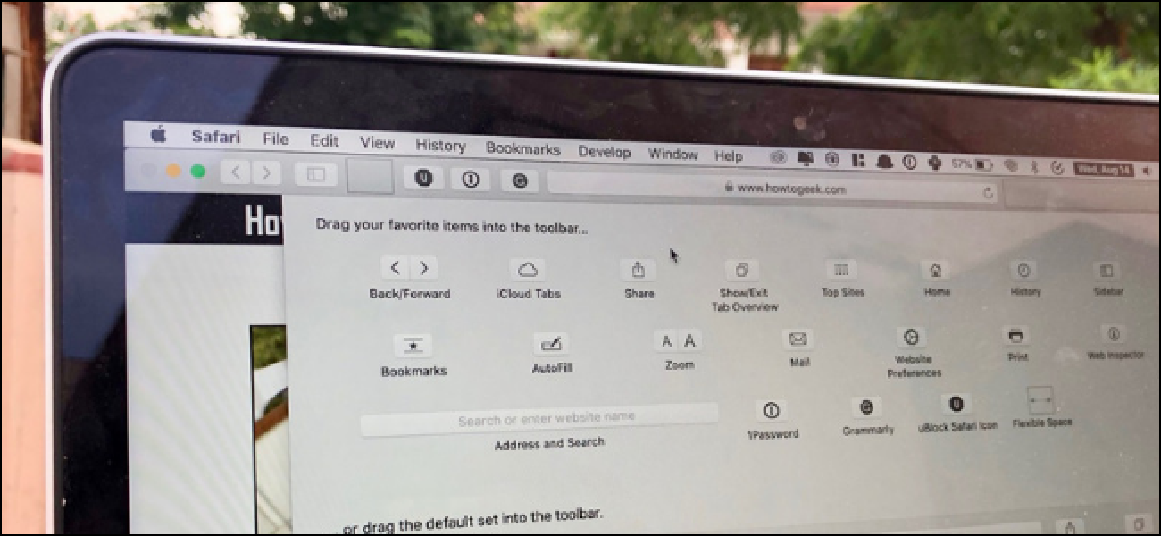 Как настроить панель инструментов Safari на вашем Mac