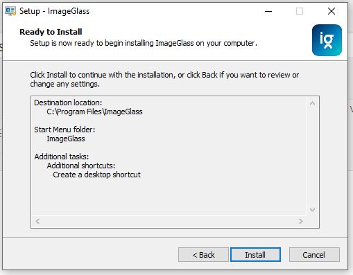 Наконец, установите программное обеспечение ImageGlass в Windows 10