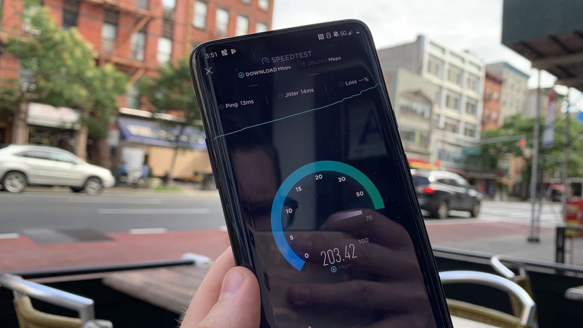 OnePlus 7 Pro 5G на природе: тестирование сети Sprint NYC 5G