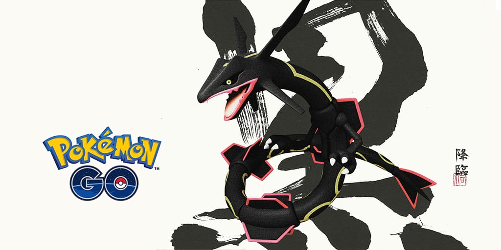 Pokemon Go: «Блестящая» версия Rayquaza доступна до 2 сентября