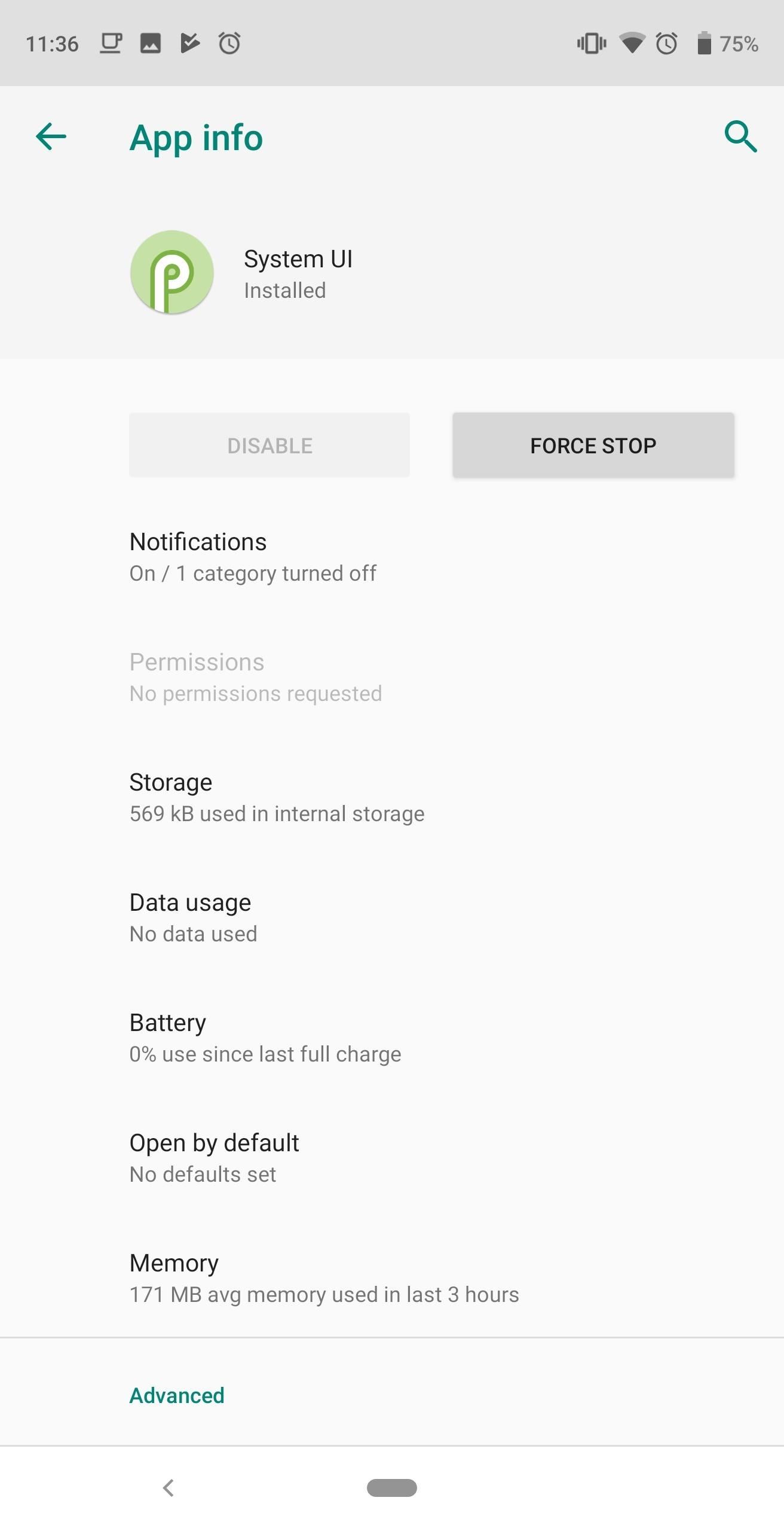 Как отключить звуковой сигнал и уведомление о низком заряде батареи в Android 9.0 Pie