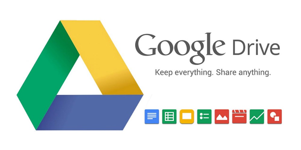 Значок и сервисы, связанные с Google Drive