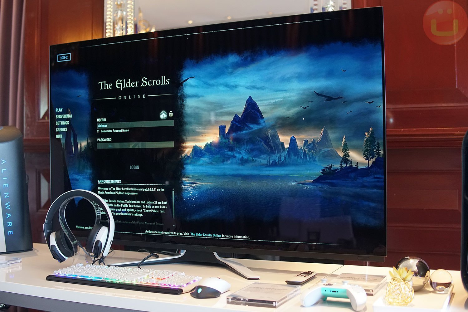 Alienware 55 OLED Gaming Monitor: потрясающий первый