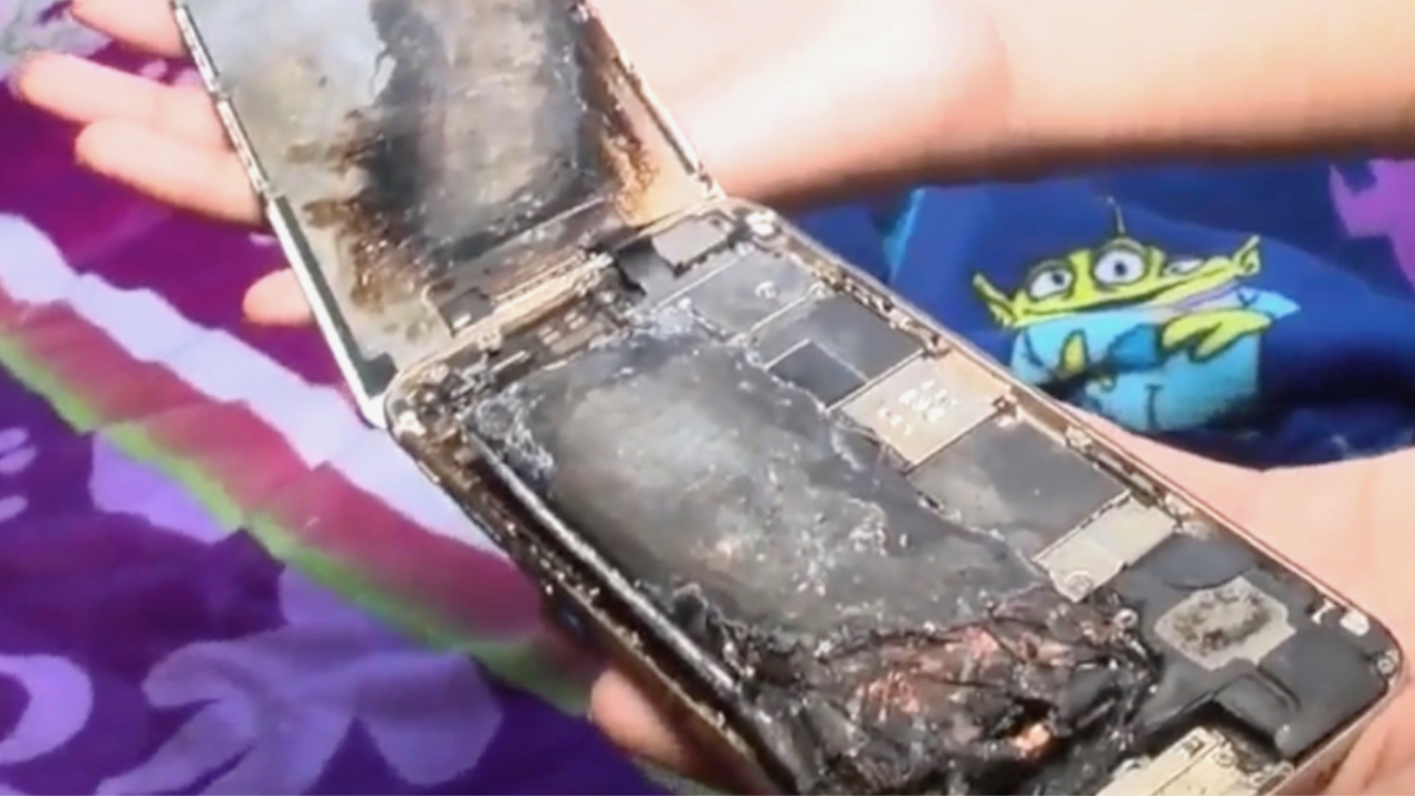Apple Расследование сообщения о взрыве iPhone 6 одиннадцатилетней девочки
