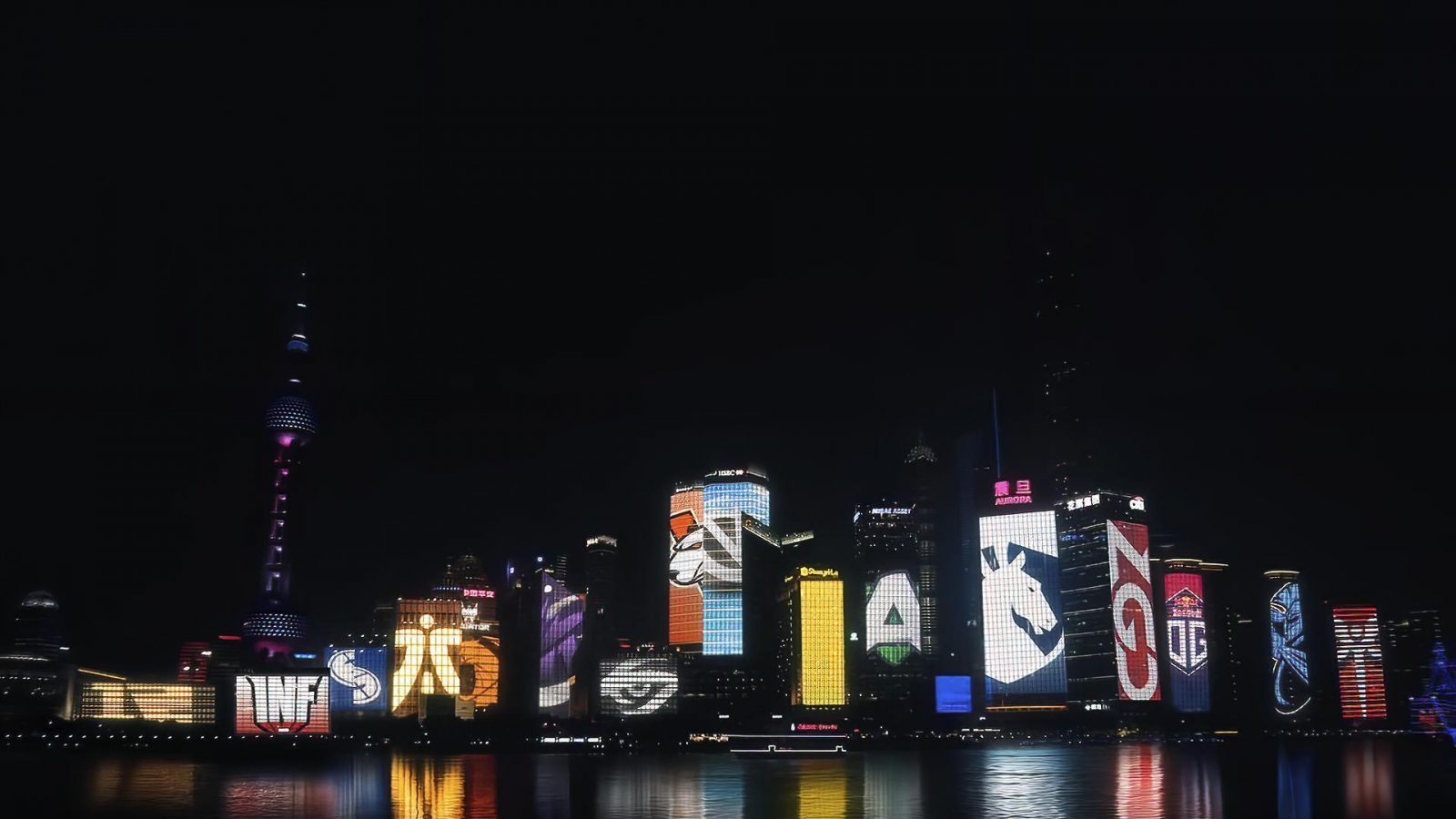 Dota 2 International прошла с впечатляющим ночным небом в Шанхае