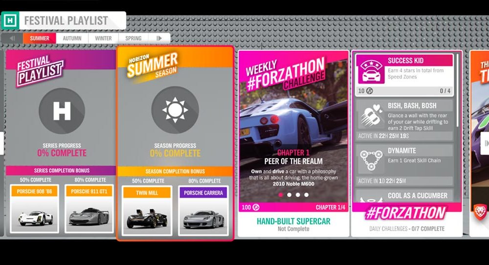 Forza Horizon 4 # Forzathon 29 августа - 5 сентября: «Суперкар ручной сборки»