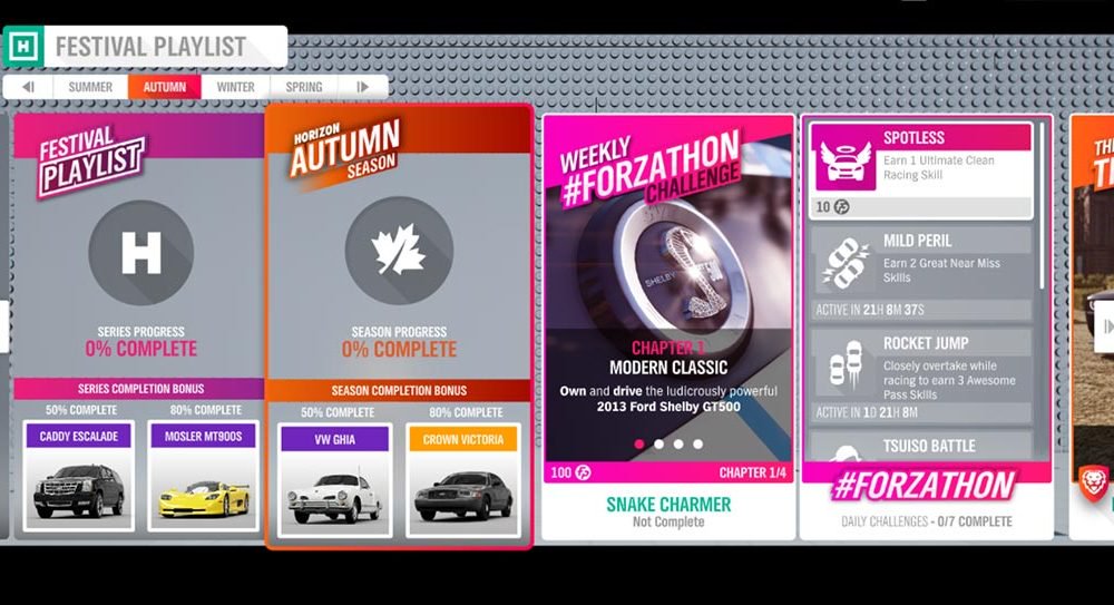 Forza Horizon 4 # Forzathon 8-15 августа: «Заклинатель змей»