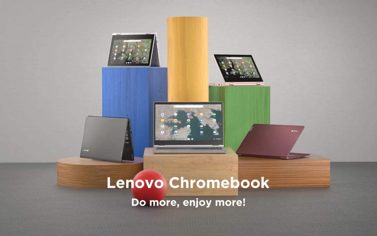 Lenovo выпустит три новых Chromebook