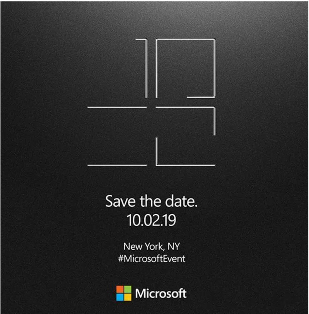 Microsoft объявляет о поверхностном мероприятии на 2 октября