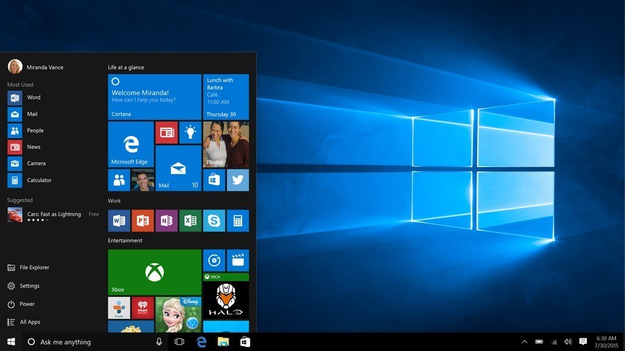 Microsoft предложит функцию восстановления Интернета Windows 10