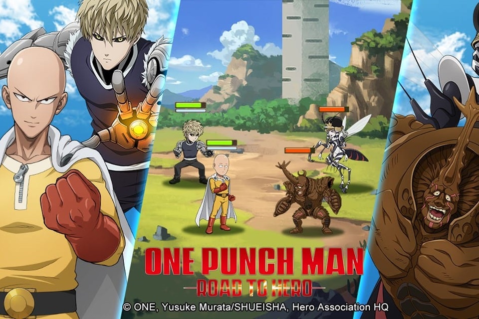 One Punch Man: Road to Hero теперь доступен для загрузки на Android и iOS